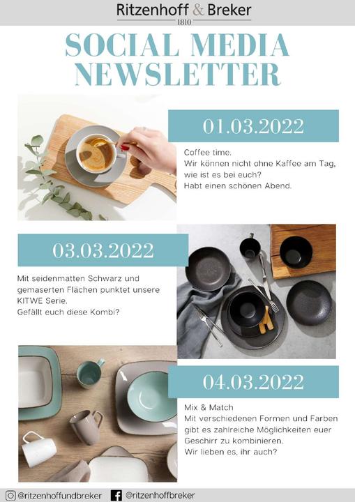 Immagine prodotto Ritzenhoff & Breker Kitwe (8 pz.)