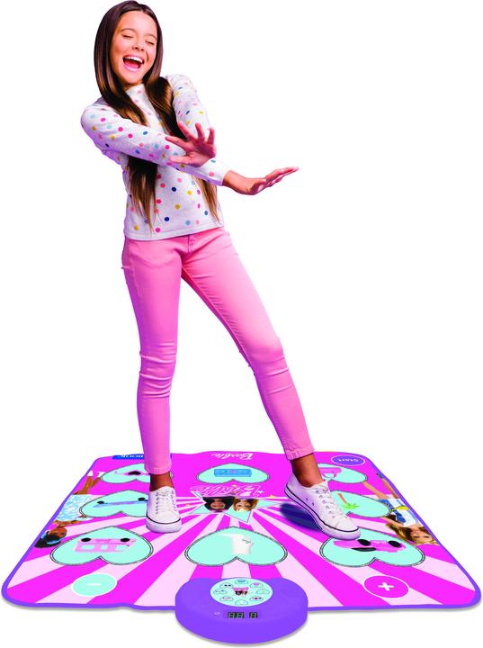 Lexibook - Electronic, bluetooth and luminous dance mat Barbie (DM10BB)