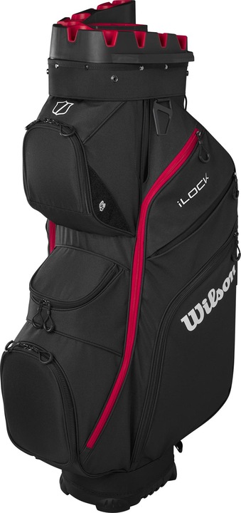 Actual product image Wilson - iLock Cart Bag - Black/Red