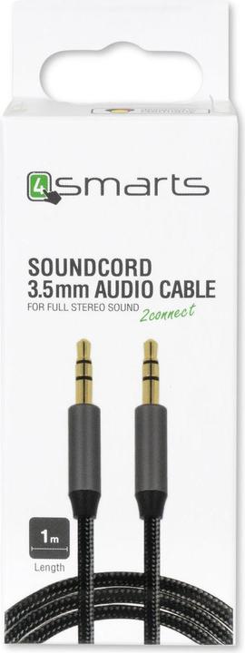 Produktbild 4smarts 3.5 mm Klinkenkabel (1 m, 3.5mm Klinke (AUX))