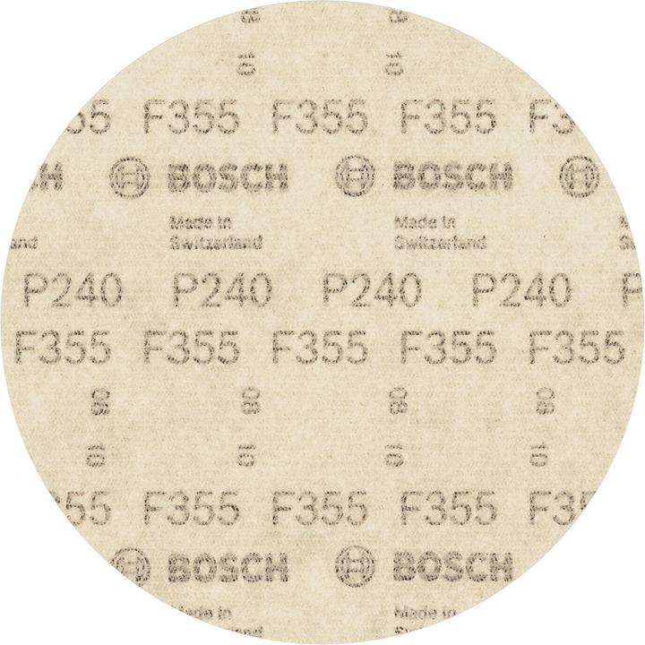 Actual product image Bosch Professional Zubehör PRO F355 sanding sheet, 115 mm, G240 (240)