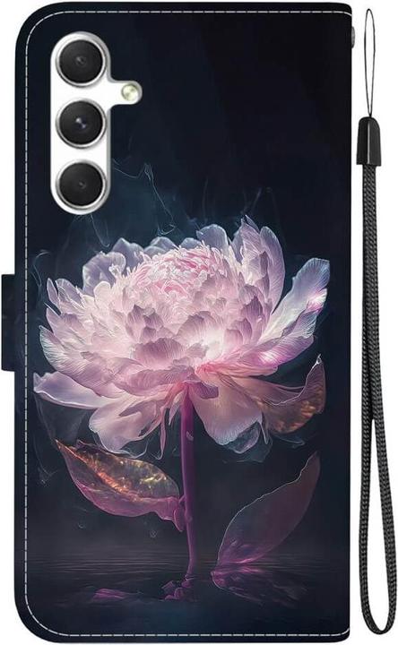 Actual product image Cover-Discount Galaxy S25 - Tasche Hülle mit Blüten Motiv (Samsung Galaxy S25)