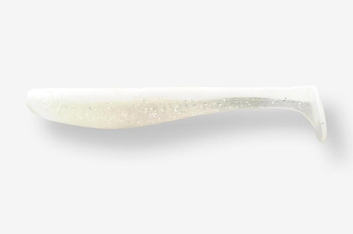 Caperlan Gummifisch Yubari Fat Shad mit Lockstoff weiss (7.50 cm)