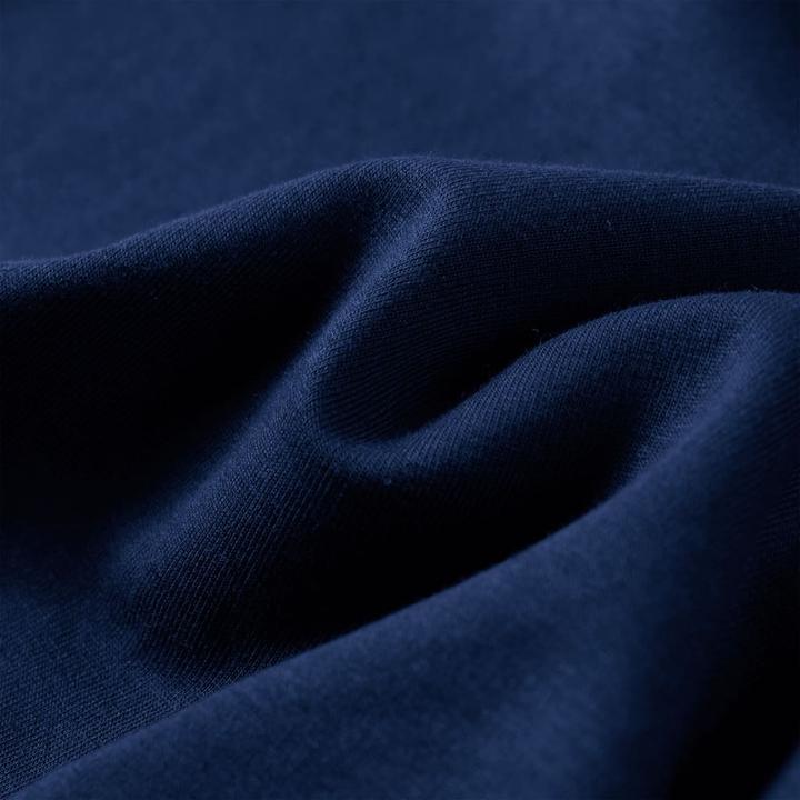 Produktbild vidaXL Kinder-Pulloverkleid Marineblau 92,Material: 95 % Baumwolle (92)