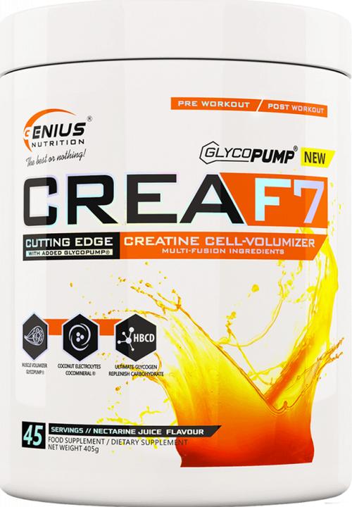 Image du produit Genius Nutrition CreaF7 (Jus de nectarine, 1 pcs, 405 g)