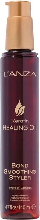 Actual product image L'Anza Bond Smoothing Styler Keratin Healing Oil Hair Care Bond Repair Treatment & Hair Styling Crea (140 ml)
