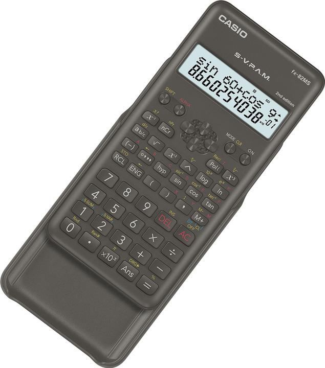 Actual product image Casio FX-82MS 2nd Edition (Batteries)