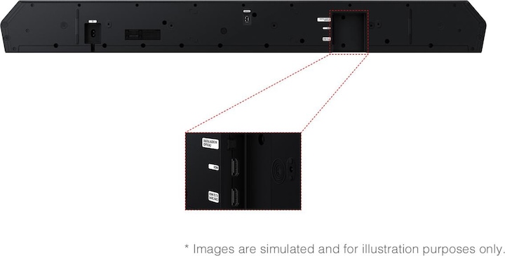 Actual product image Samsung HW-Q800F (400 W, 5.1.2 Channel)