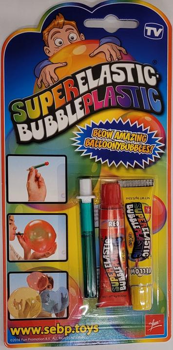 Actual product image Fun Promotion Super Elastic Bubble Plastic