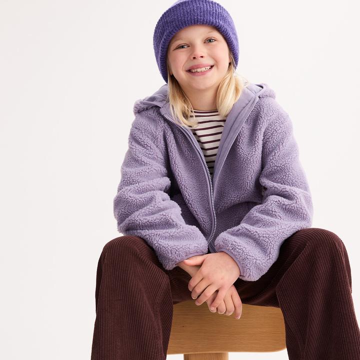 Produktbild La Redoute Collections Sherpa-Weste mit Kapuze (128)