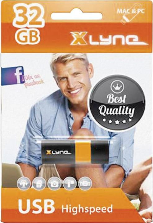 Image du produit Xlyne Vague à grande vitesse (32 Go, USB-A, USB 2.0)