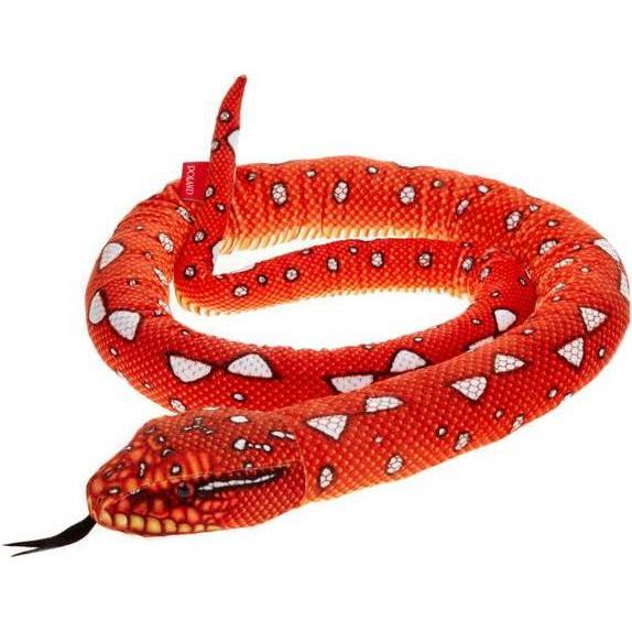 Beppe Snake mascot, red, 180 cm