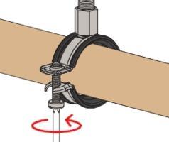 Image du produit Fischer Collier de serrage articulé FGRS Plus 1 1/4" B (2)