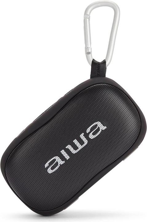 Actual product image Aiwa BS-110BK Bluetooth Speaker (2 h, Rechargeable battery operated)