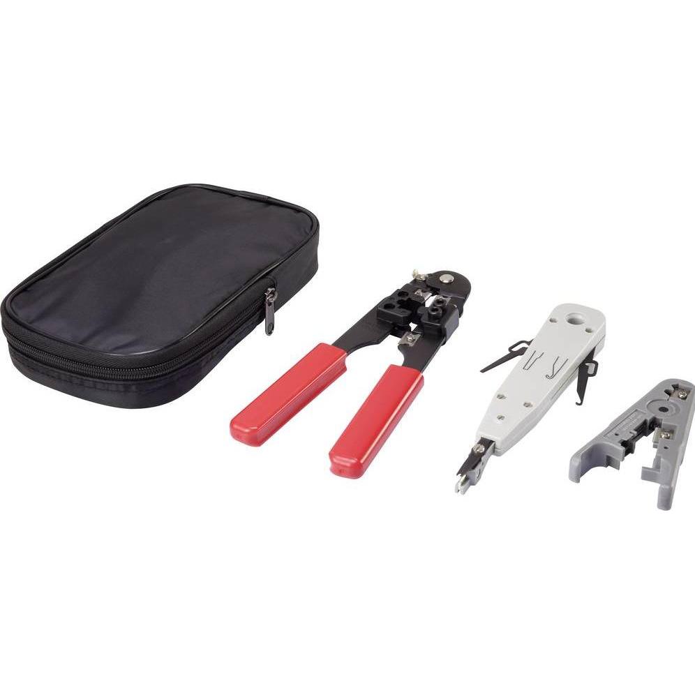 Renkforce, Zange, RF-5047524 Netzwerk Werkzeug-Set (60 mm)