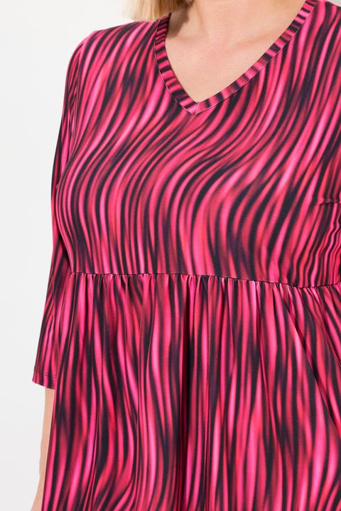 Produktbild Ulla Popken Longshirt, A-Linie, Print (62)