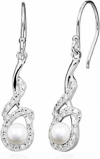 Image du produit Silver Cat Boucles d'oreilles Gentle avec perle et zircons SC414