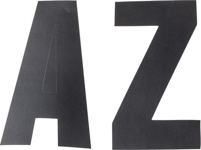 RS PRO Etiquette Nombre Fluorescente 100mm