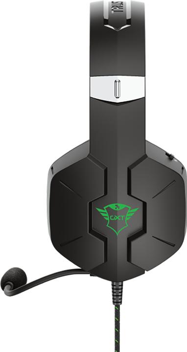 Actual product image Trust Headset GXT 323X Carus Schwarz (Cable)