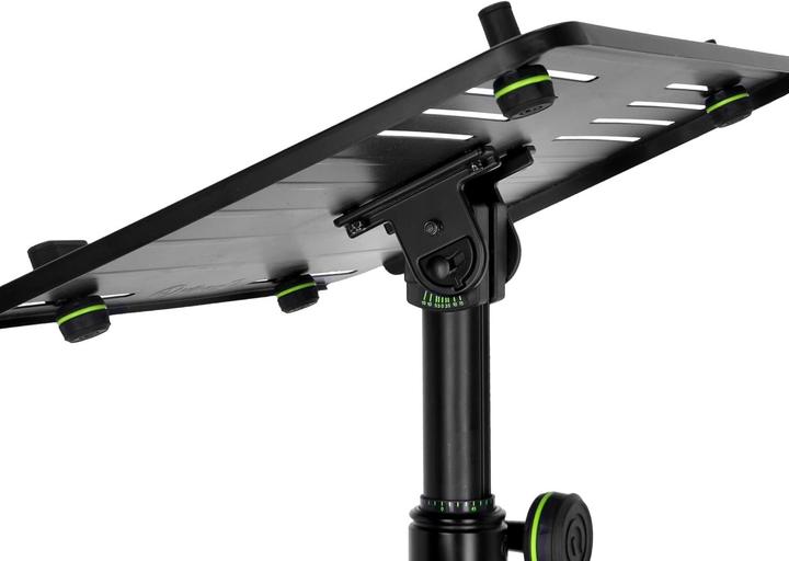 Actual product image Gravity Flexible DJ Table Laptop Shelf with Adjustable Pins and Steel Frame