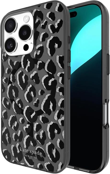 Image du produit Kate Spade Protective MagSafe - Étui pour iPhone 16 Pro (City Leopard) (Apple iPhone 16 Pro)