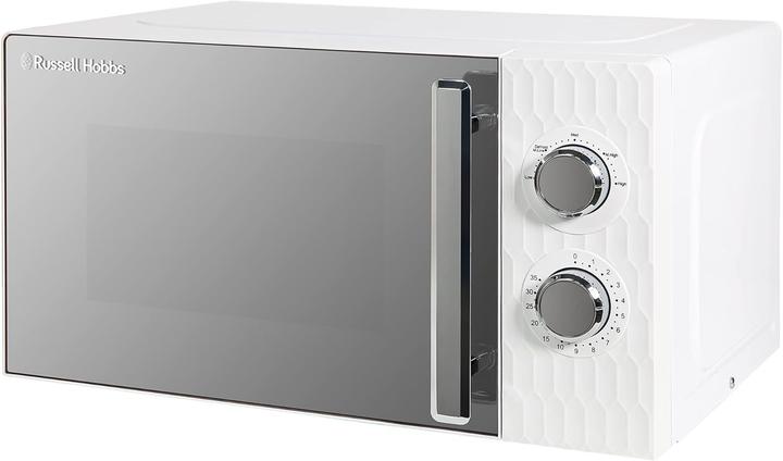 Actual product image Russell Hobbs Manual Microwave with Honeycomb Design, 5 Power Levels, Defrost Setting, Integrated Timer (17 l)