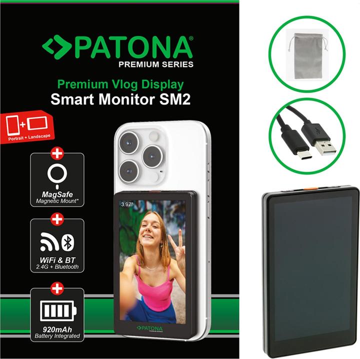 Patona Vlog Display Smart Monitor SM2