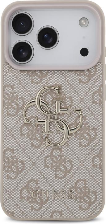 Actual product image Guess - Hardcase 4G Big Logo (GUHCP17L4GMGPI) - iPhone 17 Pro - Pink (Apple iPhone 17 Pro)