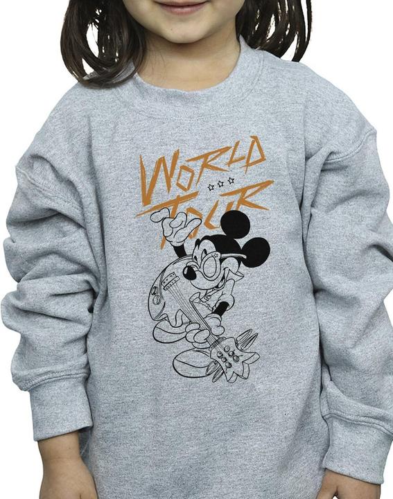 Produktbild Disney Mickey Mouse World Tour Line Sweatshirt Mädchen (152, 158)