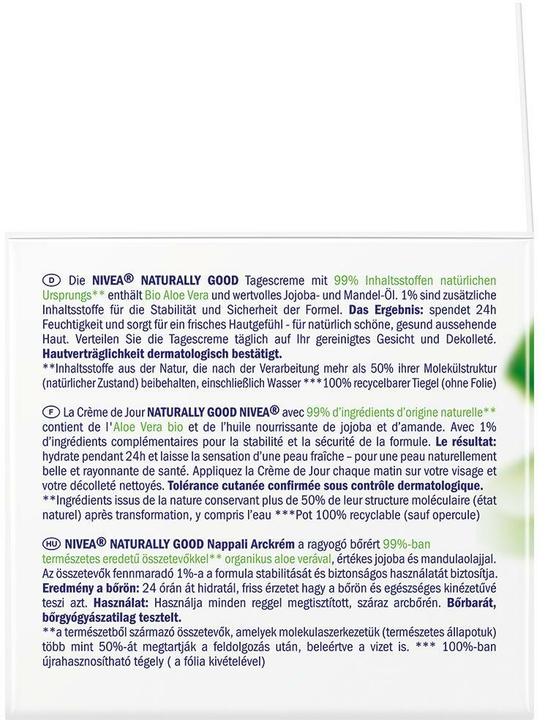 Immagine prodotto NIVEA Bio Aloe Vera (50 ml)