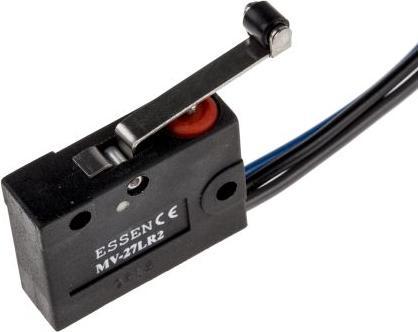 Image du produit RS PRO Microrupteur Levier à galet Borne à souder longue, 5 A @ 250 V ca, contact inverseur unipolaire IP