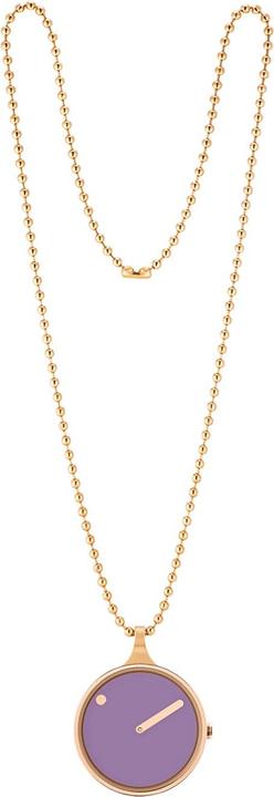 Actual product image Picto 43303-9012R Damenuhr Violet Glow Necklace 30mm 5ATM (Analogue wristwatch)