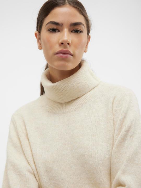 Image du produit Vero Moda VMUNIQUE LS WIDE ROLLNECK PULLOVER GA Pull en maille (M)