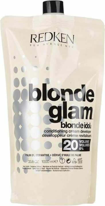Redken Oxidant 6% Blonde Glam Blonde Idol 20 Vol, 1000ml (1000 ml)