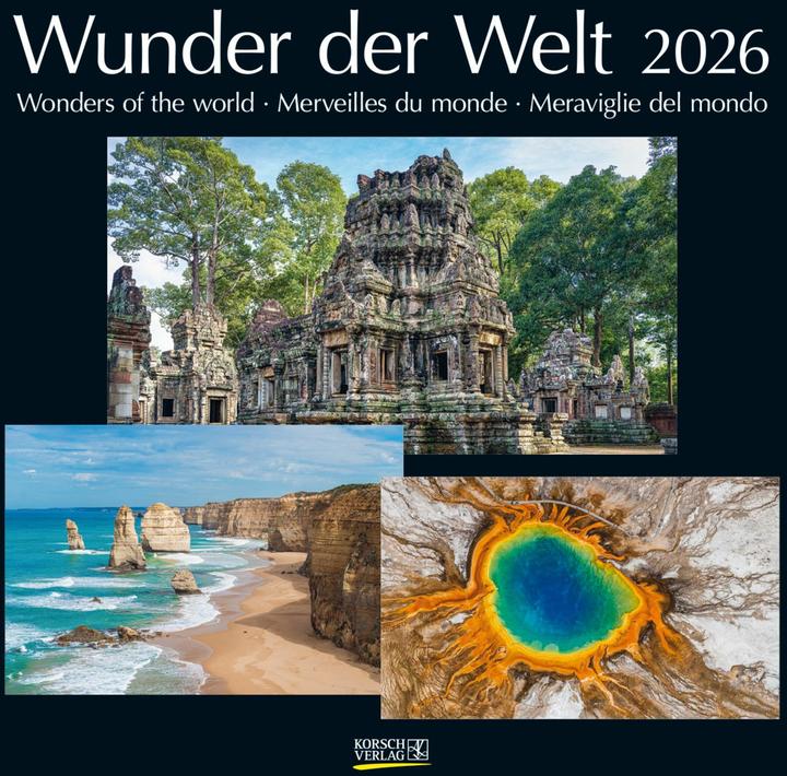 Produktbild Verlag Bildkalender Wunder-Welt 2026, Papierformat: Kein (Kein)