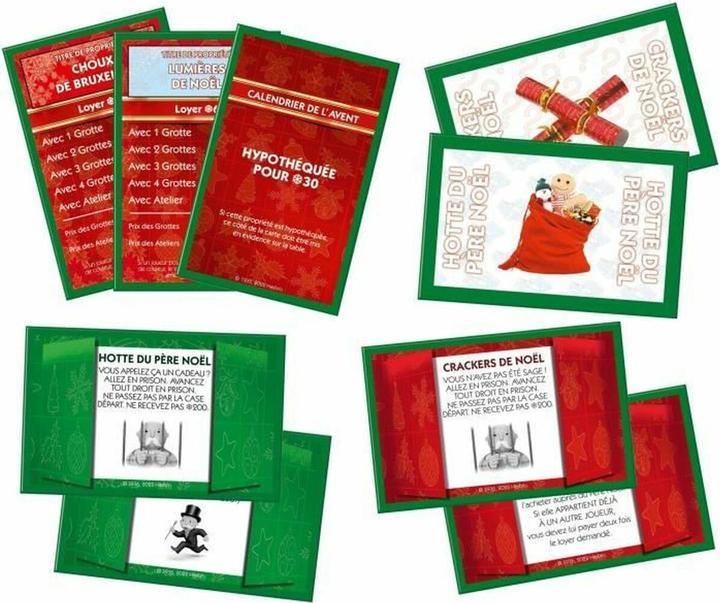 Productafbeelding Monopoly Tischspiel Édition Noel (FR) (Frans, 2 - 4 Spelers)