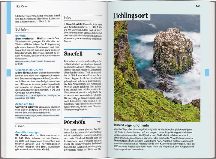 Produktbild Reise-Taschenbuch Reiseführer Island (Deutsch, Sabine Barth, 2025)