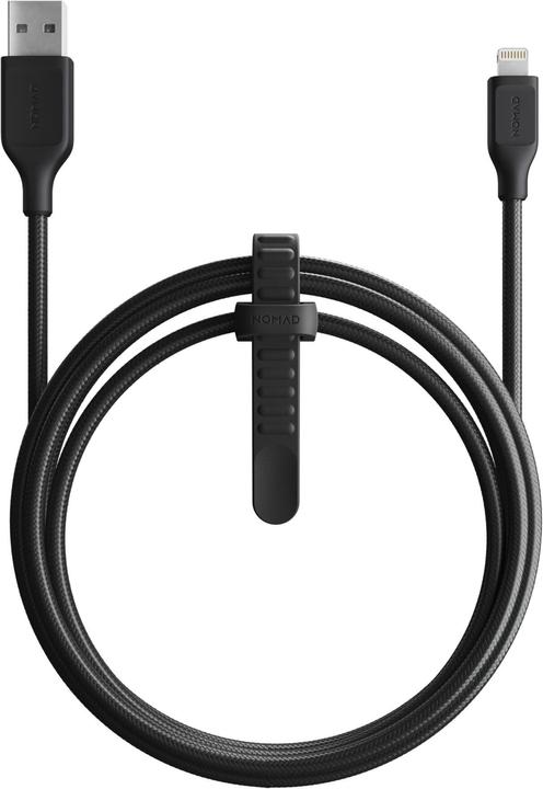Immagine prodotto Nomad Cavo sportivo da USB-A a Lightning da 2 m (2 m, USB 2.0, 12 W)