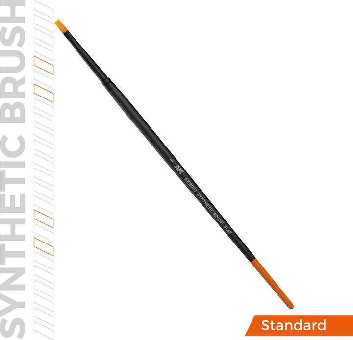 Actual product image AK Interactive Ak Synthetic Brush - Flat 1 (1 mm)