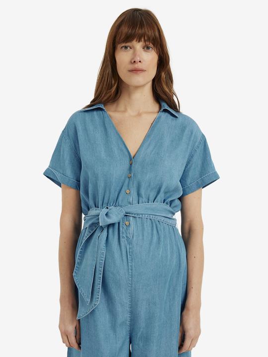 Actual product image Vertbaudet Kurzärmeliger Jumpsuit für Schwangerschaft und Stillzeit aus Lyocell (46)