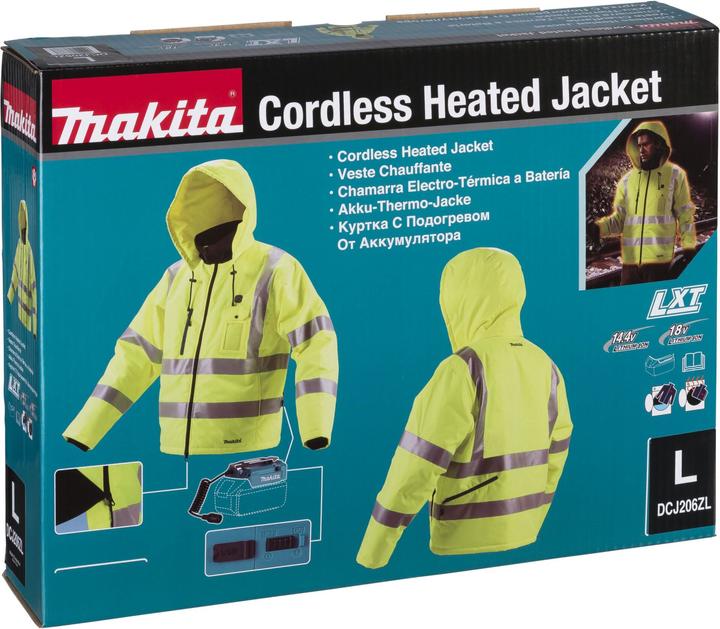 Produktbild Makita DCJ206Z Gr. L Akku-Thermojacke (L)