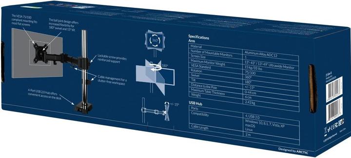 Image du produit HP Support de table ARCTIC Z1 Gen 3 (Tables, 38", 15 kg)