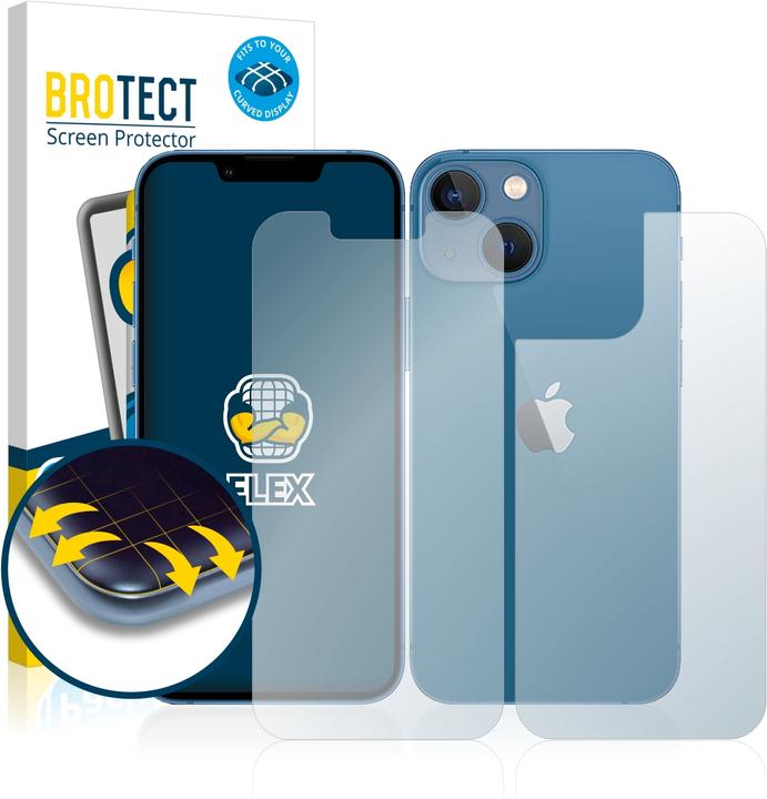 BROTECT Full-Cover Protector (2 Piece, Apple iPhone 13 mini)