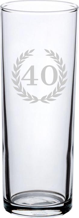 Image du produit Luxentu Kölschglas / Kölner Stange mit Gravur 40. Jubiläum (0.20 l, 1 x)