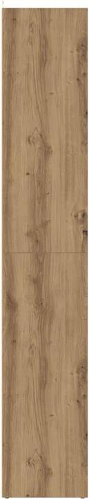 Actual product image vidaXL Bücherregal Artisan-Eiche 36x30x171 cm Holzwerkstoff Bücherschrank (36 x 30 x 171 cm)