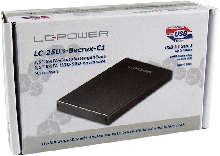 Produktbild LC-Power ext. 2.5" Geh. LC-25U3-Becrux-C1 (2.5")