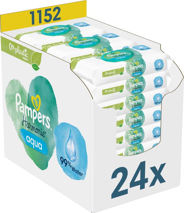 Pampers Harmonie Aqua (1152 Piece)