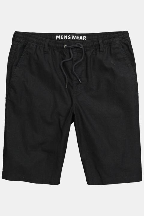 Produktbild Men+ Leinenmix-Bermuda, Relaxed Fit, Elastikbund (5XL)
