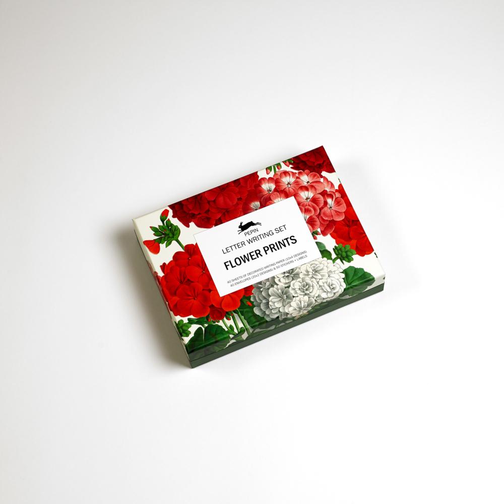 Thumbnail - The Pepin Press, Grusskarte + Briefpapier, Letter Writing Box Floral Prints (1 Stk.)