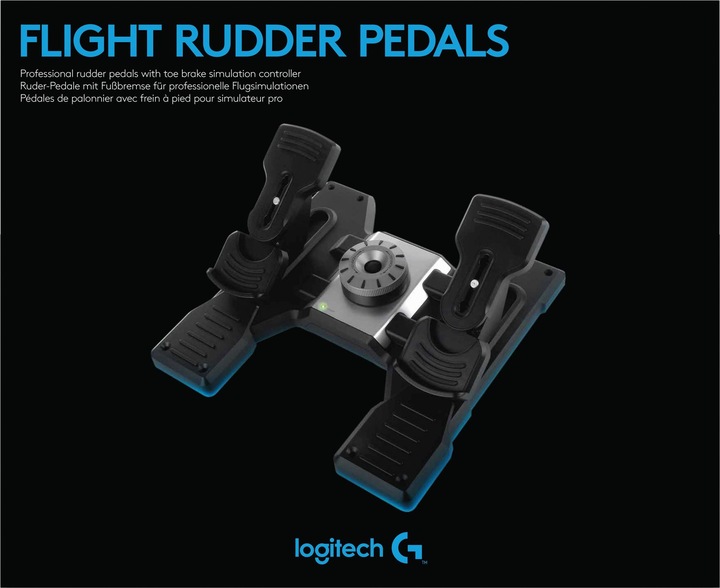 Productafbeelding Logitech G Saitek Pro Flight Roerpedalen (PC)